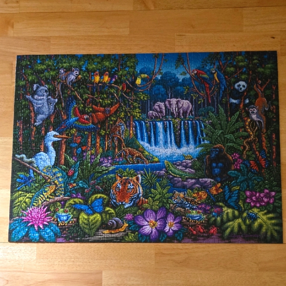Wild Jungle Dowdle Puzzle